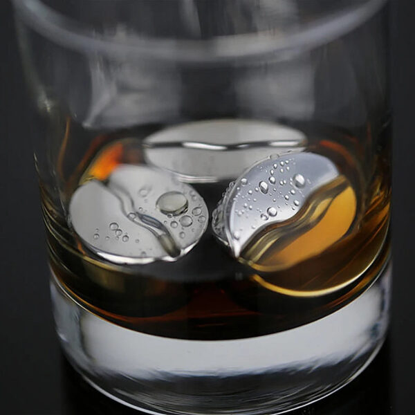modecart Coffee Bean Whiskey Stones – Reusable Chill Cubes for Whiskey - Image 3