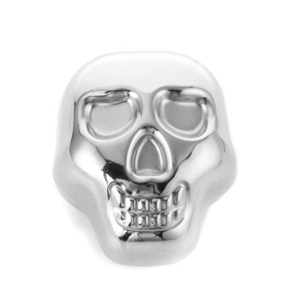 modecart Skull-Shaped Whiskey Stones – Reusable Chilling Cubes for Spirits - Image 4