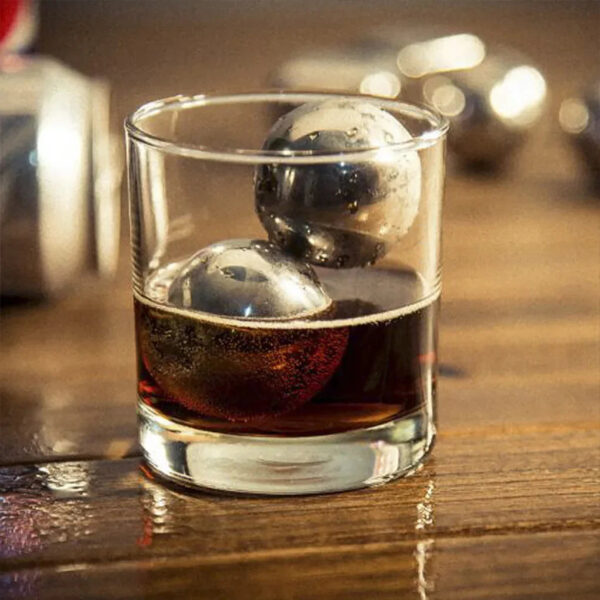 modecart Wrecking Ball Whiskey Stones – Heavy-Duty Reusable Drink Chillers - Image 2