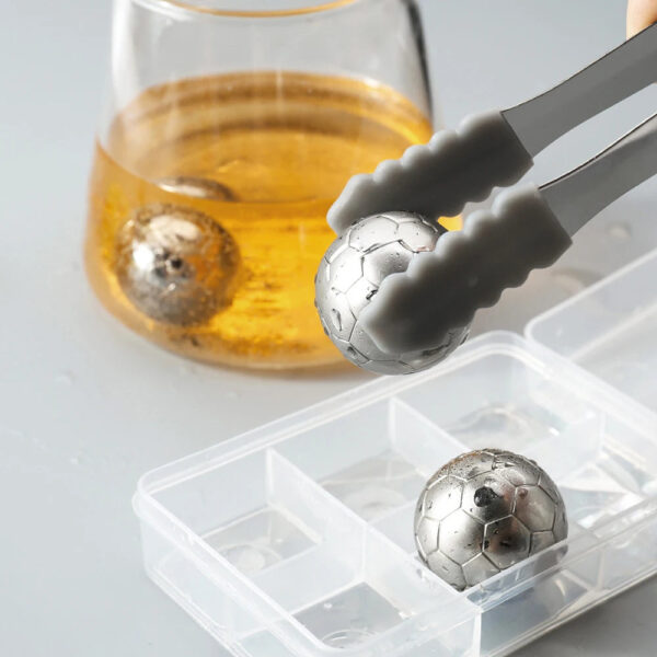 modecart Soccer Whiskey Stones – Reusable Chill Cubes for Whiskey & Cocktails - Image 6