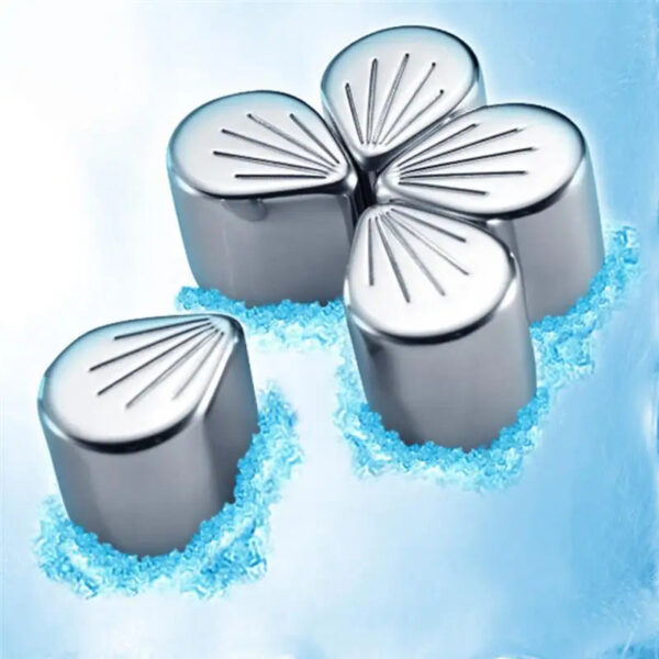 modecart Petal Whiskey Stones – Elegant Reusable Floral Drink Chillers - Image 4
